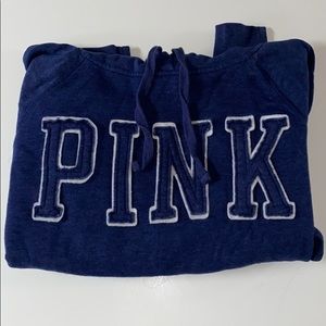 PINK Victoria’s Secret Navy Blue Hoodie